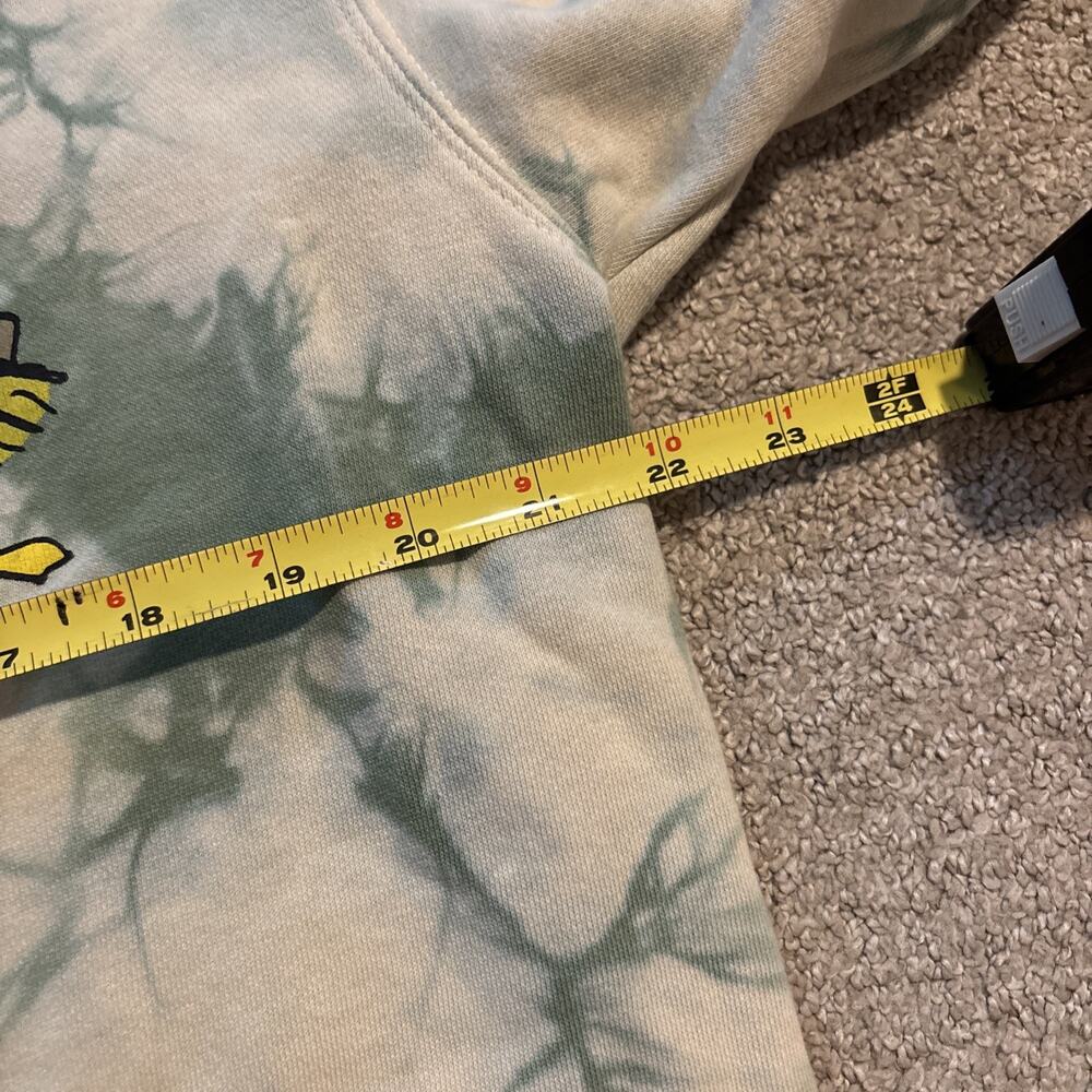 Peanuts Parks Project Sweatshirt Green Nature Therapy Snoopy Woodstock Men’s M - Picture 4 of 8